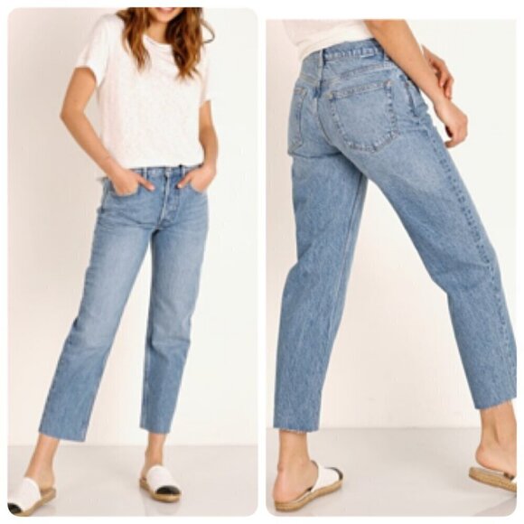 Boyish The Tommy Stretch Jeans Sz 26 Highrise Straight in RIO BRAVO - Picture 1 of 9